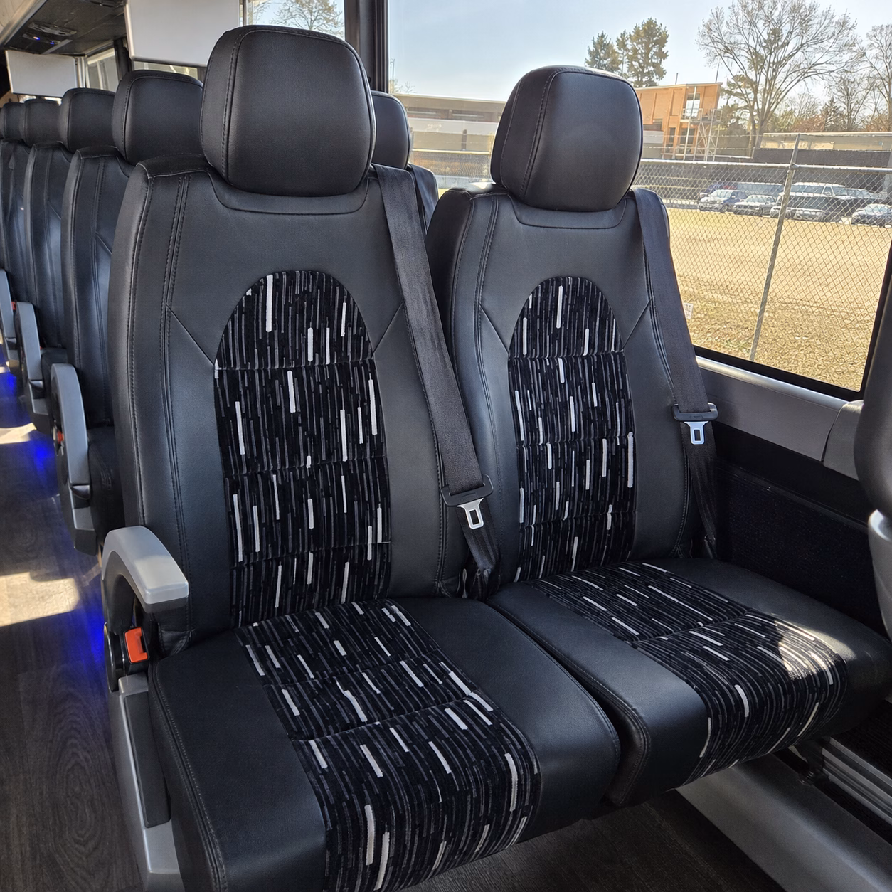 charter bus transportation between luke air force base and phoenix sky harbor