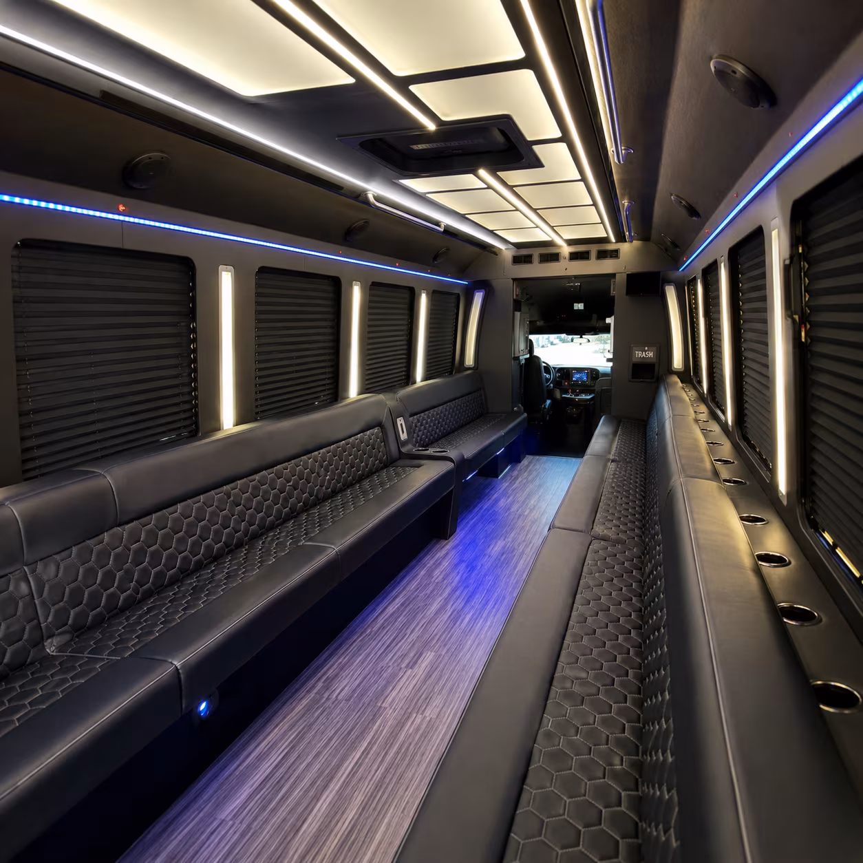 glendale party bus rentals inside