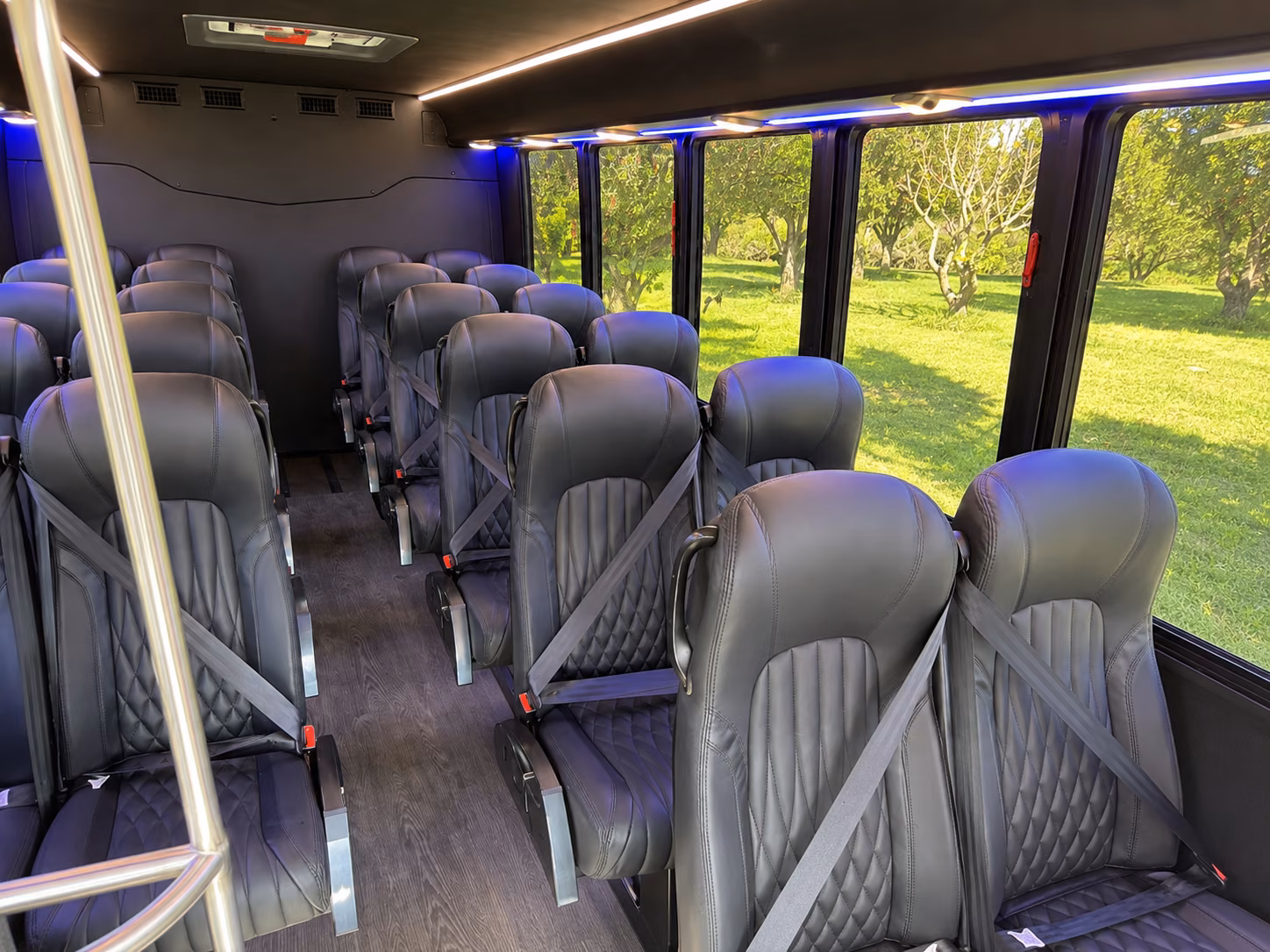 glendale prom transportation onboard seating